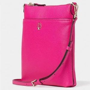 NWT Kate Spade New York - Polly Swing Pack - shocking magenta / hot pink
